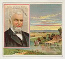 R. T. Van Horn, Kansas City Daily Journal, from the American Editors series (N35) for Allen & Ginter Cigarettes, Allen & Ginter American, Commercial color lithograph