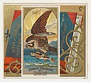 Osprey, from the Birds of America series (N37) for Allen & Ginter Cigarettes, Allen & Ginter American, Commercial color lithograph