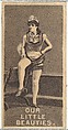 From the Actresses series (N57) promoting Our Little Beauties Cigarettes for Allen & Ginter brand tobacco products, Allen & Ginter  American, Photolithograph