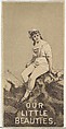 From the Actresses series (N57) promoting Our Little Beauties Cigarettes for Allen & Ginter brand tobacco products, Allen & Ginter  American, Photolithograph