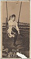 From the Actresses series (N57) promoting Our Little Beauties Cigarettes for Allen & Ginter brand tobacco products, Allen & Ginter  American, Photolithograph