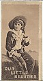 From the Actresses series (N57) promoting Our Little Beauties Cigarettes for Allen & Ginter brand tobacco products, Allen & Ginter  American, Photolithograph