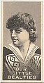 From the Actresses series (N57) promoting Our Little Beauties Cigarettes for Allen & Ginter brand tobacco products, Allen & Ginter  American, Photolithograph