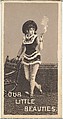 From the Actresses series (N57) promoting Our Little Beauties Cigarettes for Allen & Ginter brand tobacco products, Allen & Ginter  American, Photolithograph