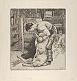 The Shearer, Eugenie Fish Glaman (American, St. Joseph, Missouri 1873–1956 Chicago, Illinois), Etching