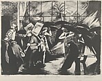 Three Lane Traffic, Harry Gottlieb (American, Bucharest, Rumania 1895–1993 New York), Lithograph