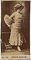 Card Number 140, Jennie Reeves, from the Actors and Actresses series (N145-4) issued by Duke Sons & Co. to promote Cameo Cigarettes, W. Duke, Sons & Co.  American, Albumen photograph