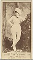 Card Number 393, Maude Stafford, from the Actors and Actresses series (N145-5) issued by Duke Sons & Co. to promote Cameo Cigarettes, W. Duke, Sons & Co.  American, Albumen photograph