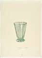 Toddy Glass, Minnetta Good  American, Lithograph