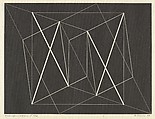 Transformation C, Josef Albers  American, born Germany, Engraving