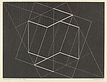 Transformation B, Josef Albers  American, born Germany, Engraving