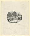 Chantier de Bois a Bruler, Victor Adam  French, Lithograph