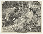 The Captive, from "Illustrated London News", H. Harrison British, Wood engraving