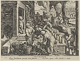 New Inventions of Modern Times [Nova Reperta], The Invention of Sugar Refinery, plate 13, Jan Collaert I  Netherlandish, Engraving
