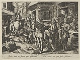 New Inventions of Modern Times [Nova Reperta], The Invention of Stirrups, plate 9, Jan Collaert I  Netherlandish, Engraving