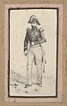 A soldier, Victor Adam French, Lithograph