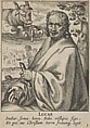 The Four Evangelists, Pieter Feddes van Harlingen (Dutch, 1586–1622), Etching