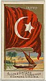 Tripoli, from Flags of All Nations, Series 2 (N10) for Allen & Ginter Cigarettes Brands, Allen & Ginter American, Commercial color lithograph