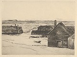 Rising Wind, Samuel Magee Green  American, Etching