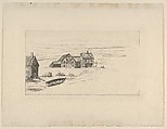 Halibut Gut, Samuel Magee Green  American, Etching