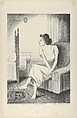 Call me early mother dear, for I'm to be Queen of the May, John Worthington Gregory  American, Lithograph