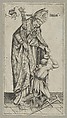 Saint Martin, Israhel van Meckenem German, Engraving