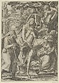 The Flight into Egypt, Cornelis Cort  Netherlandish, Engraving