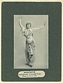 Plate 5, from Little Egypt Actresses series (T2), issued by Monopole Tobacco Works to promote Khedive Egyptian Cigarettes, Monopole Tobacco Works, Photolithograph
