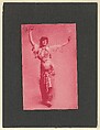 Plate 6, from Little Egypt Actresses series (T2), issued by Monopole Tobacco Works to promote Khedive Egyptian Cigarettes, Monopole Tobacco Works, Photolithograph