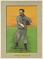 Mordecai "Three Finger" Brown, Pitcher, Chicago Cubs (National League), from Turkey Red Cabinets (T3), American Tobacco Company, Chromolithograph with hand-coloring