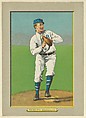 Bill Bergen, Catcher, Brooklyn Dodgers (National League), from Turkey Red Cabinets (T3), American Tobacco Company, Chromolithograph with hand-coloring