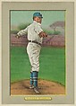 George Napoleon "Nap" Rucker, Pitcher, Brooklyn Dodgers (National League), from Turkey Red Cabinets (T3), American Tobacco Company, Chromolithograph with hand-coloring