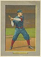 Tom Downey, Shortstop, Cincinnati Reds (National League), from Turkey Red Cabinets (T3), American Tobacco Company, Chromolithograph with hand-coloring