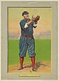 Hans Lobert, Third Baseman, Cincinnati Reds (National League), from Turkey Red Cabinets (T3), American Tobacco Company, Chromolithograph with hand-coloring
