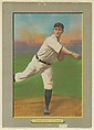 Walter "Rube" Manning, Pitcher, New York Highlanders (American League), from Turkey Red Cabinets (T3), American Tobacco Company, Chromolithograph with hand-coloring