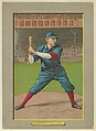 George Henry "Dode" Paskert, Outfielder, Cincinnati Reds (National League), from Turkey Red Cabinets (T3), American Tobacco Company, Chromolithograph with hand-coloring