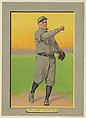 Bob Rhoades, Pitcher, Cleveland Naps (American League), from Turkey Red Cabinets (T3), American Tobacco Company, Chromolithograph with hand-coloring