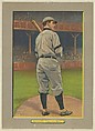 Frank "Wildfire" Shulte, Right Fielder, Chicago Cubs (National League), from Turkey Red Cabinets (T3), American Tobacco Company, Chromolithograph with hand-coloring