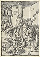 The Flagellation, from The Passion, Lucas Cranach the Elder German, Woodcut
