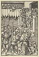 Ecce Homo, from "The Passion", Lucas Cranach the Elder  German, Woodcut