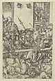Two prints: The Crucifixion on recto and Christ Bearing the Cross on verso, from The Passion, Lucas Cranach the Elder (German, Kronach 1472–1553 Weimar), Woodcut