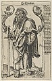 Paul from Christ, the Apostles and St. Paul, Lucas Cranach the Elder German, Woodcut and letterpress