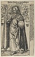 Christ from Christ, the Apostles and St. Paul, Lucas Cranach the Elder  German, Woodcut
