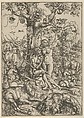 Adam and Eve in Paradise, Lucas Cranach the Elder  German, Woodcut