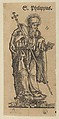Silver Statuette of St. Philip, from the "Wittenberg Reliquaries", Lucas Cranach the Elder  German, Woodcut