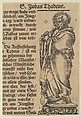 Silver Statuette of St. Jude, from the "Wittenberg Reliquaries", Lucas Cranach the Elder  German, Woodcut