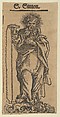 Silver Statuette of St. Simon, from the "Wittenberg Reliquaries", Lucas Cranach the Elder  German, Woodcut