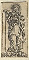Silver Statuette of St. Simon, from the "Wittenberg Reliquaries", Lucas Cranach the Elder  German, Woodcut