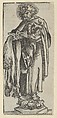 Silver Statuette of St. Bartholomew from the Wittenberg Reliquaries, Lucas Cranach the Elder  German, Woodcut