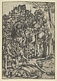 The Martyrdom of St. Erasmus, Lucas Cranach the Elder German, Woodcut; second of two